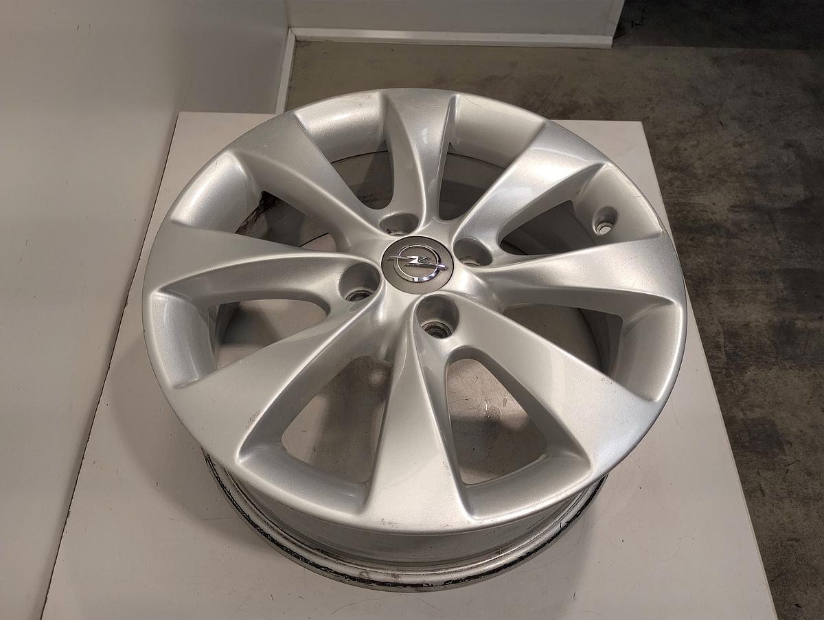 Opel Corsa D orig Alufelge 6 x 16 ET40 4Loch 13374019 Bj 2013 Opel Corsa D orig Alufelge 6 x 16 ET40 4Loch 13374019 Bj 2013